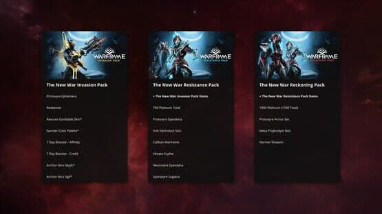 Warframe: The New War - Resistance Pack — screenshot 3