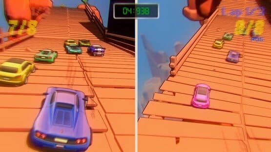 Car+ Toon Race: Rally Valley Champion — screenshot 1