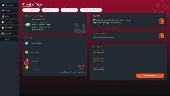 Astonishing Basketball Manager — screenshot 2