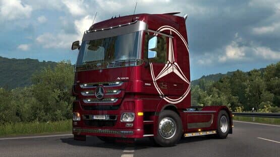 Euro Truck Simulator 2: Actros Tuning Pack — screenshot 1