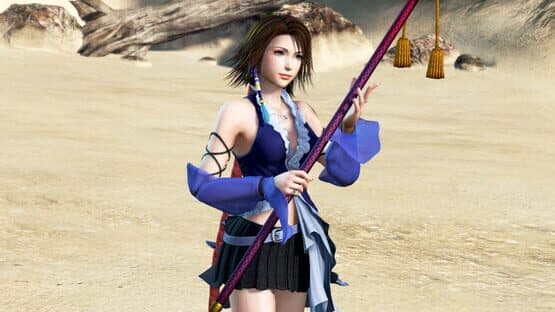Dissidia Final Fantasy NT: Songstress's Garb Appearance Set & 5th Weapon for Yuna — screenshot 1