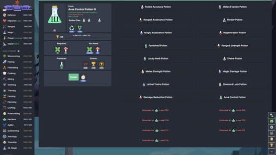 Melvor Idle: Throne of the Herald — screenshot 5
