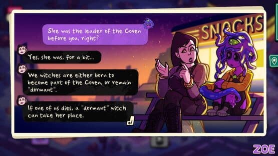 Monster Prom 3: Monster Roadtrip - Playable Character Zoe — screenshot 4