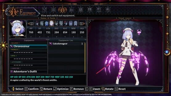 Death end re;Quest 2 - Ultimate Weapon Set — screenshot 6
