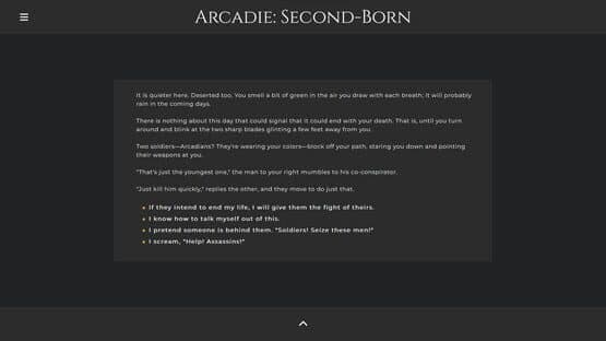 Arcadie: Second-Born — screenshot 1
