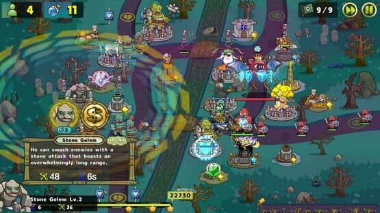 Luna & Monsters TD: The Deprived Magical Kingdom — screenshot 8