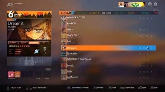 DJMax Respect V: V Extension Pack — screenshot 1