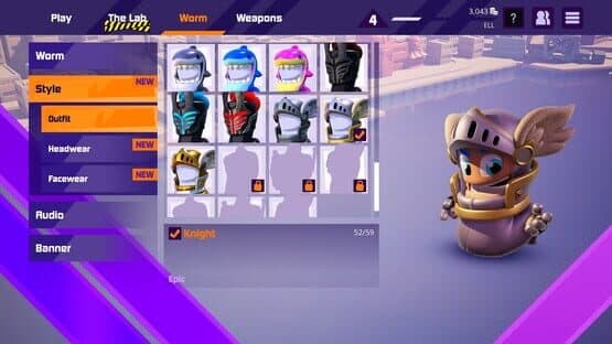 Worms Rumble: Honor & Death Pack — screenshot 1