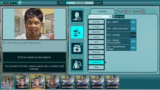 Vital Signs: Emergency Department - Older Adult Cases Package — screenshot 2