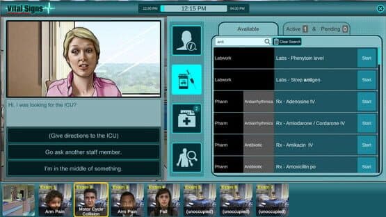 Vital Signs: Emergency Department - Injuries Package #2 — screenshot 2