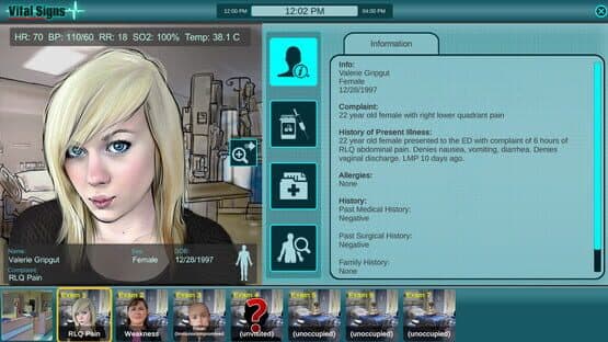 Vital Signs: Emergency Department - Infections Package — screenshot 1