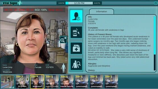 Vital Signs: Emergency Department - Infections Package — screenshot 2
