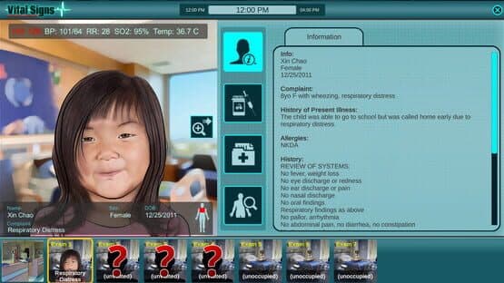 Vital Signs: Emergency Department - Pediatric Common Disease Package — screenshot 1