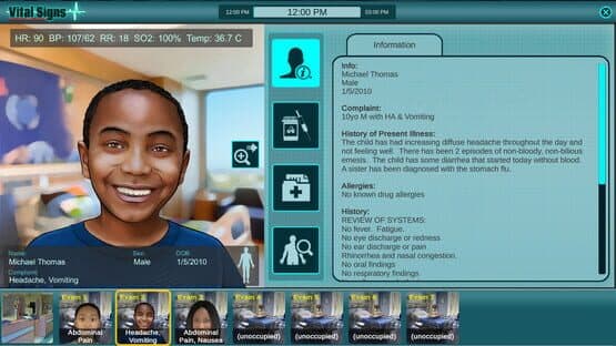 Vital Signs: Emergency Department - Pediatric Digestive Disease Package — screenshot 1