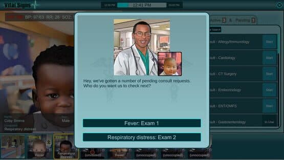 Vital Signs: Emergency Department - Pediatric Infant Cases Package — screenshot 3