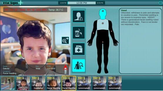 Vital Signs: Emergency Department - Pediatric Rare Disease Package — screenshot 4