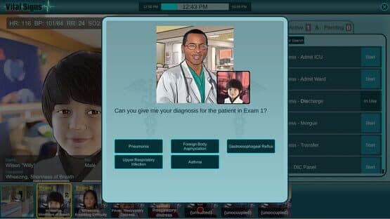 Vital Signs: Emergency Department - Pediatric Respiratory Disease Package — screenshot 4