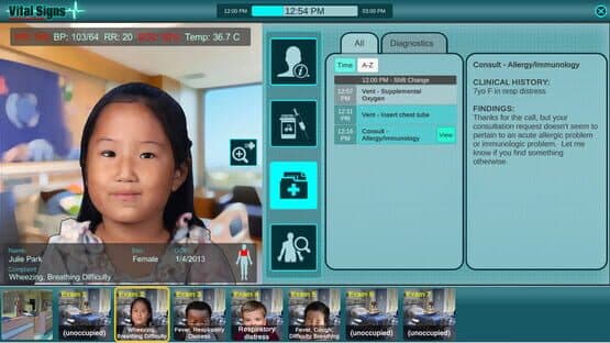 Vital Signs: Emergency Department - Pediatric Respiratory Disease Package — screenshot 5