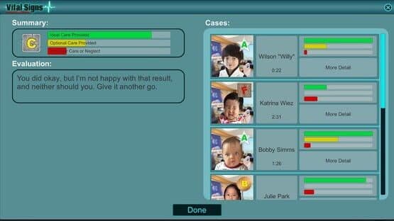 Vital Signs: Emergency Department - Pediatric Respiratory Disease Package — screenshot 6