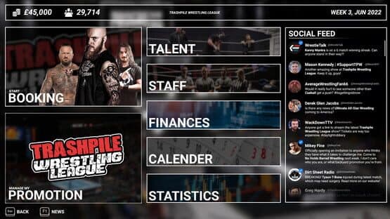 Main Event: Wrestling Manager — screenshot 2