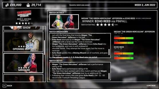 Main Event: Wrestling Manager — screenshot 5