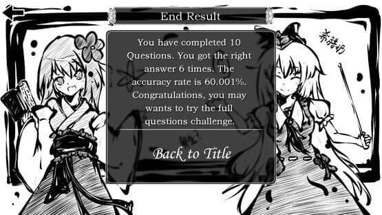 Perfect Memento of Touhou Question — screenshot 7