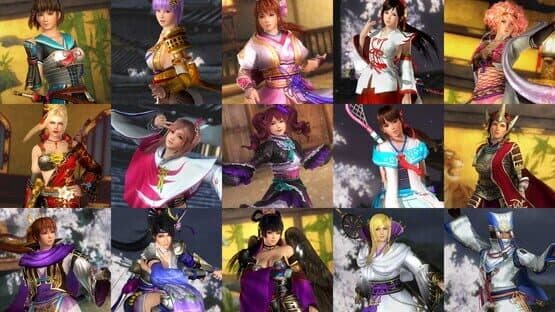 Dead or Alive 5 Last Round: Core Fighters - Samurai Warriors Mashup Set — screenshot 1