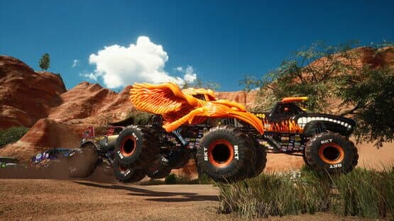 Monster Jam Steel Titans: Fire & Ice Truck Bundle — screenshot 1
