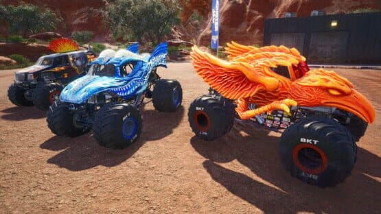 Monster Jam Steel Titans: Fire & Ice Truck Bundle — screenshot 4