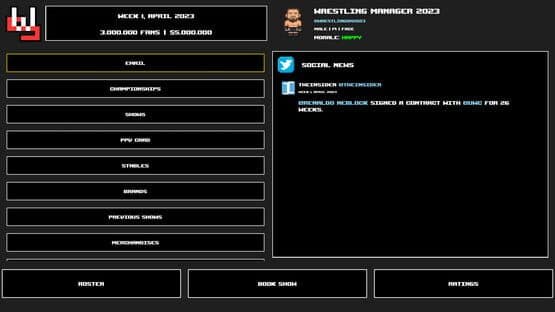 Wrestling Manager 2023 — screenshot 5