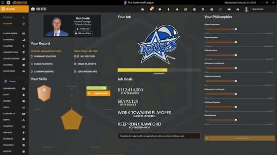 Draft Day Sports: Pro Basketball 2023 — screenshot 7