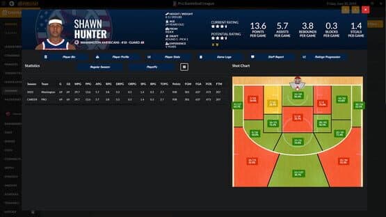 Draft Day Sports: Pro Basketball 2023 — screenshot 8
