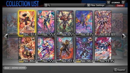 Cardfight!! Vanguard: Dear Days - Rare Card Set 01 D-BT01: Genesis of the Five Greats — screenshot 1