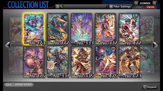 Cardfight!! Vanguard: Dear Days - Rare Card Set 02 D-BT02: A Brush with the Legends — screenshot 1