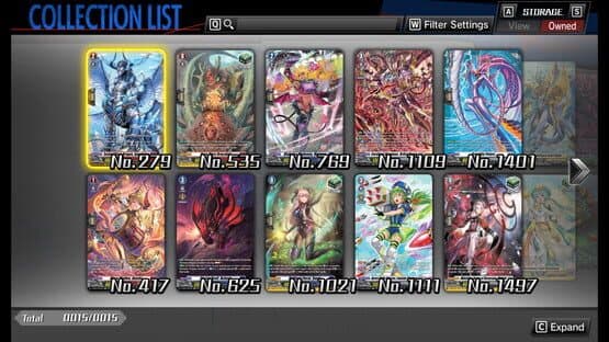 Cardfight!! Vanguard: Dear Days - Rare Card Set 09 D-SS02: Festival Collection 2022 — screenshot 1