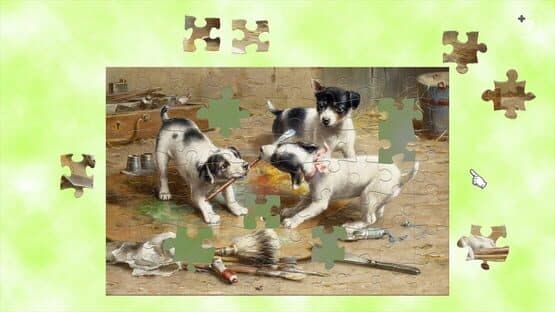 Jigsaw Masterpieces: Masterpieces of World - Dogs and Cats in the Painting — screenshot 3