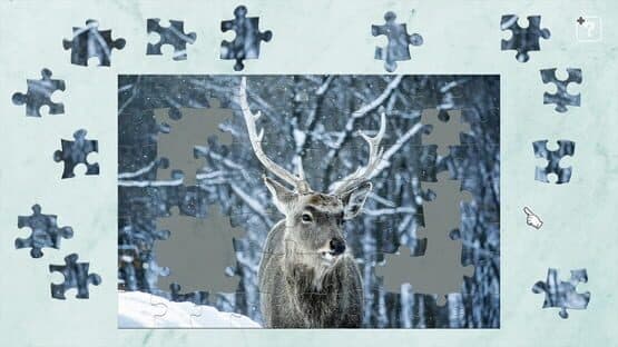 Jigsaw Masterpieces: Animals in Snow — screenshot 2