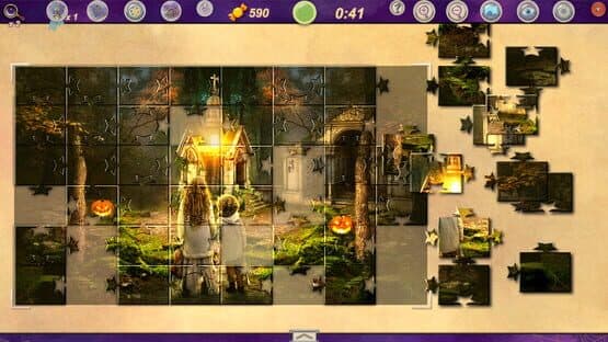 Sweet Holiday Jigsaws: Trick or Treat — screenshot 6