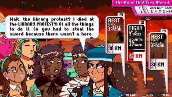 Get in the Car, Loser!: The Fate of Another World — screenshot 1