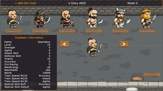 Gladiators and Glory — screenshot 2