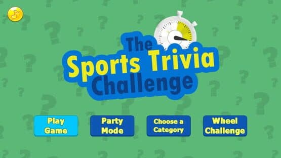 The Sports Trivia Challenge — screenshot 1