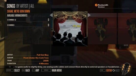 Rocksmith: Fall Out Boy Song-Pack — screenshot 1