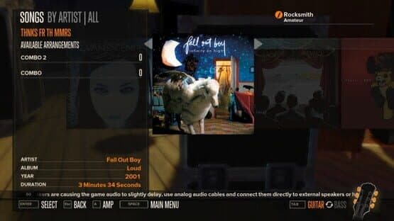 Rocksmith: Fall Out Boy Song-Pack — screenshot 3