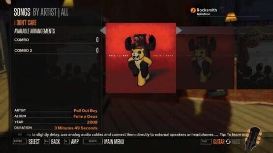 Rocksmith: Fall Out Boy Song-Pack — screenshot 4