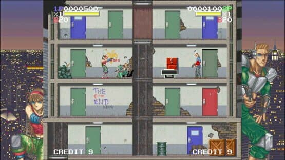 Elevator Action: Returns - S-Tribute — screenshot 2