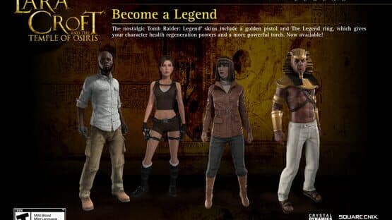 Lara Croft and the Temple of Osiris: Legend Pack — screenshot 1