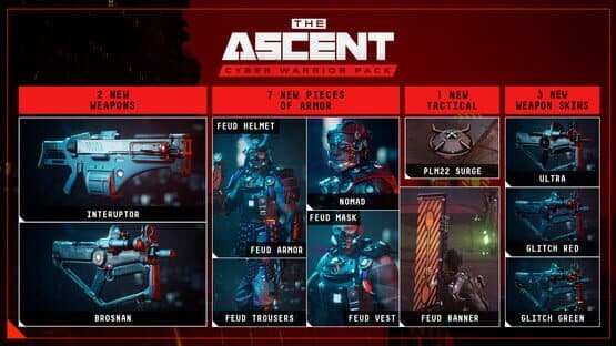 The Ascent: Cyber Warrior Pack — screenshot 1