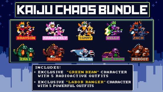 Soviet Jump Game: Kaiju Chaos Bundle — screenshot 1