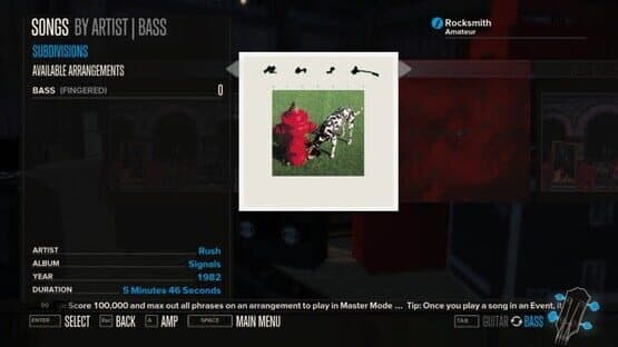 Rocksmith: Rush 5-Song Pack — screenshot 3