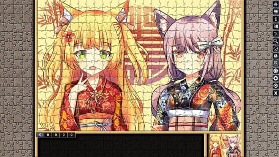 Pixel Puzzles: Illustrations & Anime - Jigsaw Pack: Neko — screenshot 1